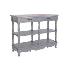 Credenza DKD Home Decor Grigio Naturale Legno di paulownia Legno MDF 117 x 39 x 89 cm