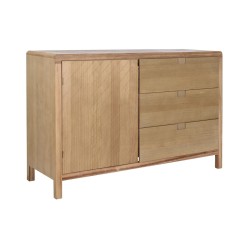 Credenza DKD Home Decor Marrone Chiaro Pino Legno MDF 120 x 40 x 80 cm
