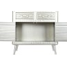 Credenza Home ESPRIT Argentato Metallo Legno MDF 80 x 39 x 82 cm