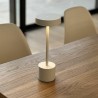 Lampada da tavolo Lumisky ROBY WHITE Bianco Alluminio