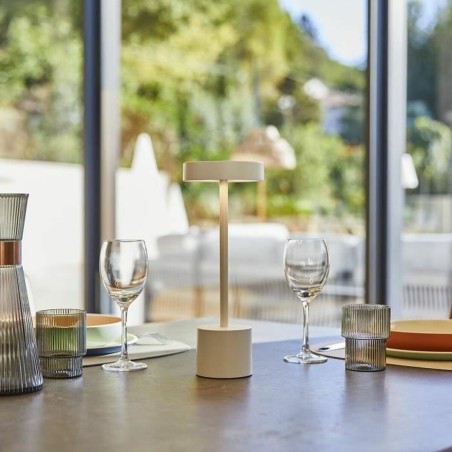 Lampada da tavolo Lumisky ROBY WHITE Bianco Alluminio