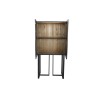 Credenza Home ESPRIT Argentato Metallo Acciaio 80 x 41 x 160 cm