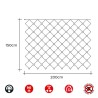 Tenda Luminosa LED EDM 71267 2 x 1,5 m Bianco (1 Unità)