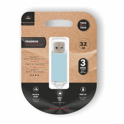 Memoria USB Tech One Tech Azzurro