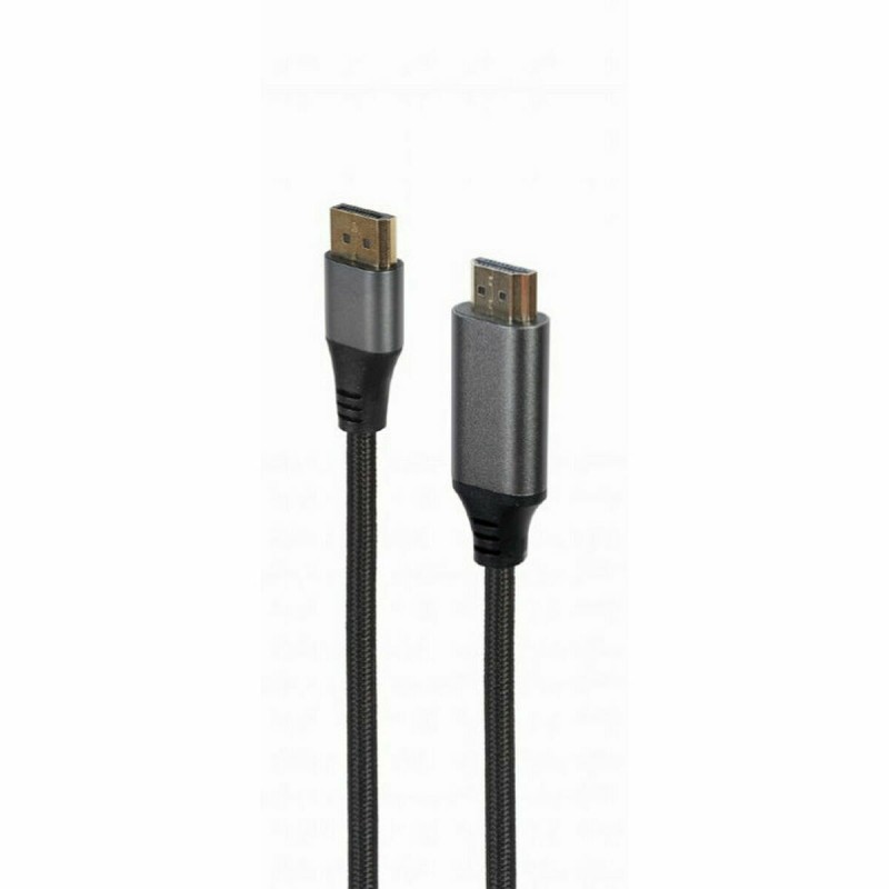Cavo da DisplayPort a HDMI GEMBIRD CC-DP-HDMI-4K-6 Nero 1,8 m 4K Ultra HD Cavo da DisplayPort a HDMI GEMBIRD CC-DP-HDMI-4K-6 Nero 1,8 m 4K Ultra HD