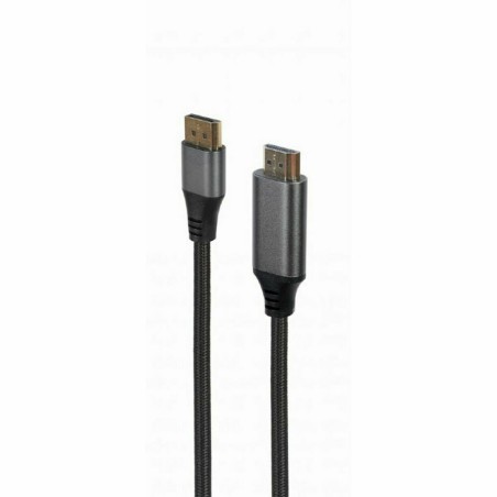 Cavo da DisplayPort a HDMI GEMBIRD CC-DP-HDMI-4K-6 Nero 1,8 m 4K Ultra HD