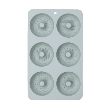 Stampo per Dolci Quid Ozon Verde Silicone (12 Unità)