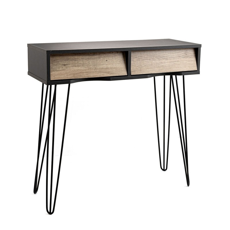 Tavolo aggiuntivo Vinthera Moa Marrone Grigio 80 x 76 x 30 cm Tavolo aggiuntivo Vinthera Moa Marrone Grigio 80 x 76 x 30 cm