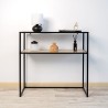 Scaffale Vinthera Moa Metallo Legno MDF 78 x 27 x 77 cm (4 Unità)