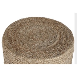 Poggiapiedi DKD Home Decor Marrone Naturale Città 40 x 40 x 45 cm