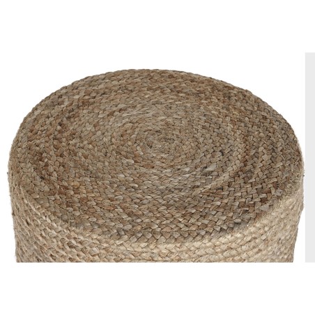Poggiapiedi DKD Home Decor Marrone Naturale Città 40 x 40 x 45 cm