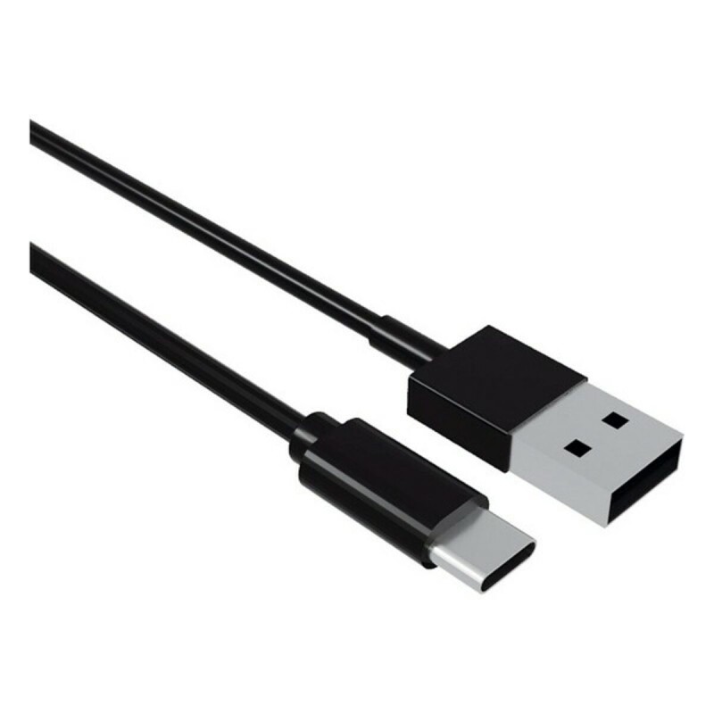 Cavo USB A con USB C Contact (1 m) Nero Cavo USB A con USB C Contact (1 m) Nero