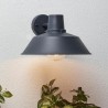 Applique da Parete Brilliant Nero Antracite Metallo 60 W E27