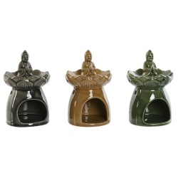 Bruciatore di essenze Home ESPRIT 9 x 9 x 14,5 cm (3 Unità)