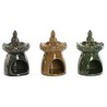 Bruciatore di essenze Home ESPRIT 9 x 9 x 14,5 cm (3 Unità)