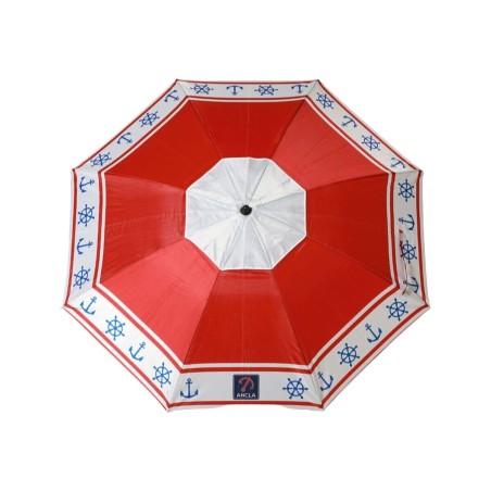 Ombrellone Rosso Ø 200 cm SPF50+ Ancora