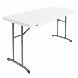 Tavolo Pieghevole Lifetime Bianco 152 x 74 x 76 cm