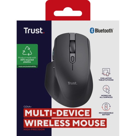 Mouse Trust 24820 Nero 3200 DPI