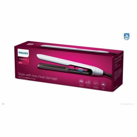 Piastra per Capelli Philips BHS520/00 Bianco Nero