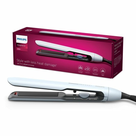 Piastra per Capelli Philips BHS520/00 Bianco Nero