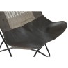 Sedia da Sala da Pranzo DKD Home Decor Marrone Nero Grigio 76 x 76 x 96 cm