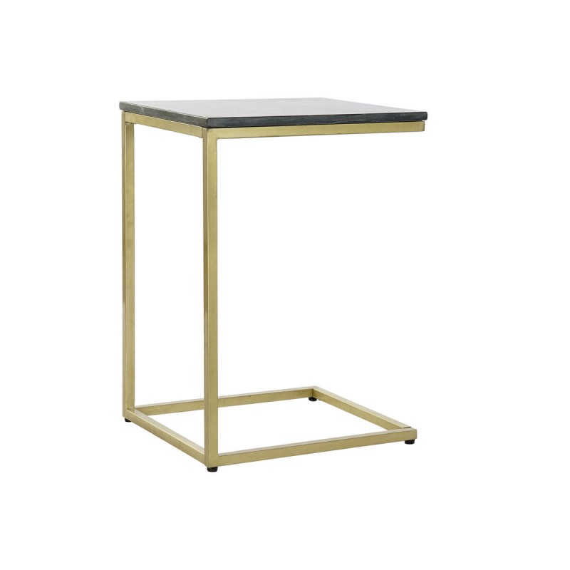 Tavolo aggiuntivo DKD Home Decor 40 x 46 x 65 cm Nero Dorato Marmo Ferro Tavolo aggiuntivo DKD Home Decor 40 x 46 x 65 cm Nero Dorato Marmo Ferro
