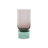 Vaso Home ESPRIT Bicolore Cristallo 15 x 15 x 32 cm