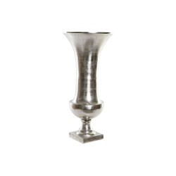 Vaso Home ESPRIT Argentato Alluminio Moderno Calice 28,5 X 28,5 X 61,5 cm