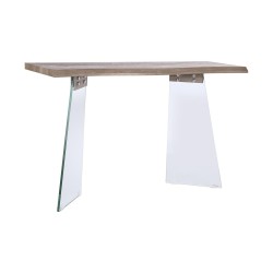 Ingresso DKD Home Decor Trasparente Grigio chiaro 120 x 40 x 76 cm