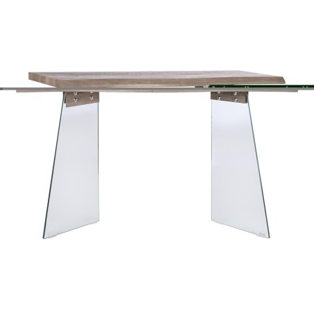 Ingresso DKD Home Decor Trasparente Grigio chiaro 120 x 40 x 76 cm