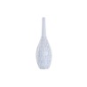Vaso DKD Home Decor Bianco Resina Moderno (19 x 19 x 60 cm)