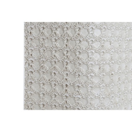 Vaso DKD Home Decor 20 x 12 x 58 cm Bianco Resina Moderno