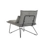 Poltrona DKD Home Decor 66 x 78 x 75 cm Nero Grigio Metallo