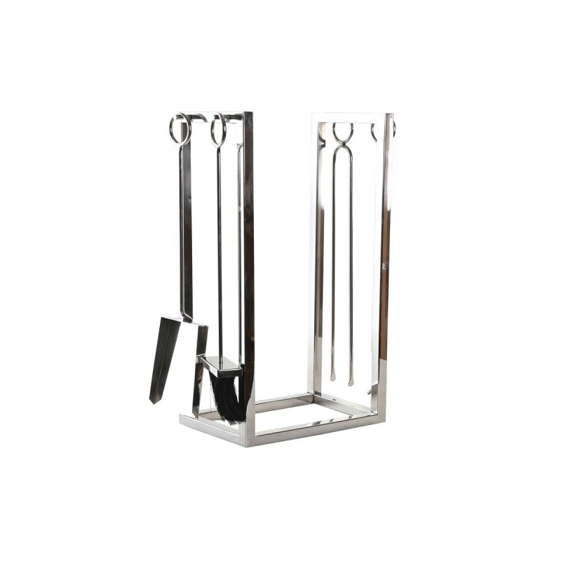 Supporto per Legna DKD Home Decor Acciaio inossidabile (30 x 20 x 60 cm) Supporto per Legna DKD Home Decor Acciaio inossidabile (30 x 20 x 60 cm)
