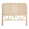 Testiera del Letto DKD Home Decor Naturale Rattan 178 x 4 x 128 cm