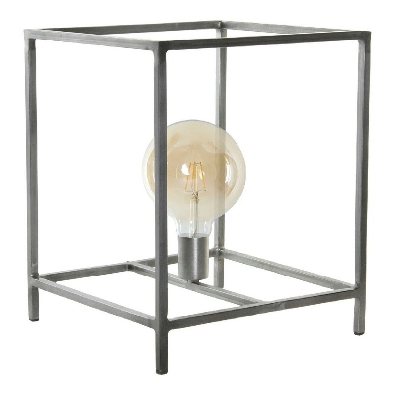 Lampada da Tavolo DKD Home Decor Metallo Grigio Scuro (33 x 33 x 40 cm) Lampada da Tavolo DKD Home Decor Metallo Grigio Scuro (33 x 33 x 40 cm)