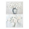 Quadro DKD Home Decor Vase 120 x 3,8 x 90 cm Vaso Romantico (2 Unità)