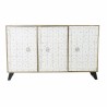 Credenza DKD Home Decor   Bianco Naturale Legno di mango 165 x 45 x 100 cm