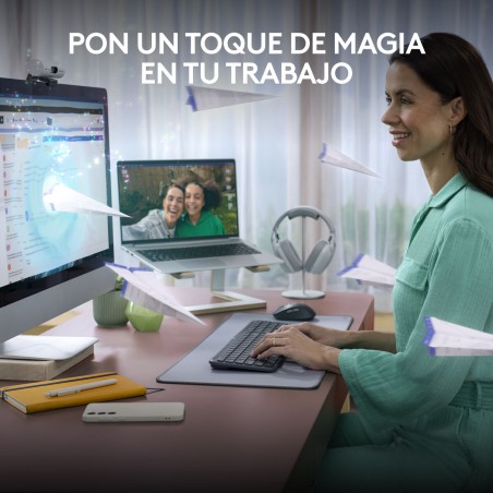 Tastiera Wireless Logitech 920-012455 Grafite QWERTY