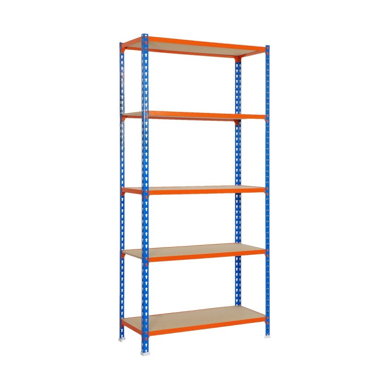 Scaffale Simon Rack Maderclick 5/400 750 kg Metallo 5 Mensole Truciolare (180 x 90 x 40 cm) Scaffale Simon Rack Maderclick 5/400 750 kg Metallo 5 Mensole Truciolare (180 x 90 x 40 cm)