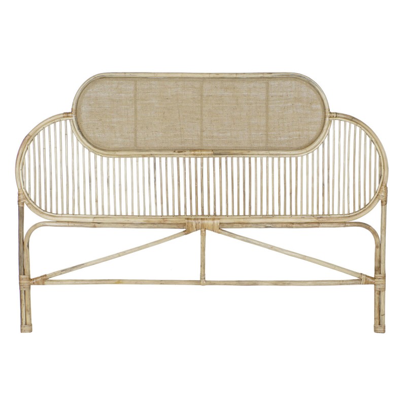 Testiera del Letto DKD Home Decor Marrone Naturale 180 x 4 x 90 cm Testiera del Letto DKD Home Decor Marrone Naturale 180 x 4 x 90 cm