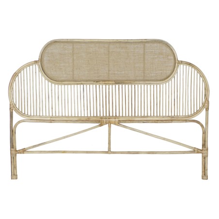 Testiera del Letto DKD Home Decor Marrone Naturale 180 x 4 x 90 cm