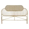 Testiera del Letto DKD Home Decor Marrone Naturale 180 x 4 x 90 cm