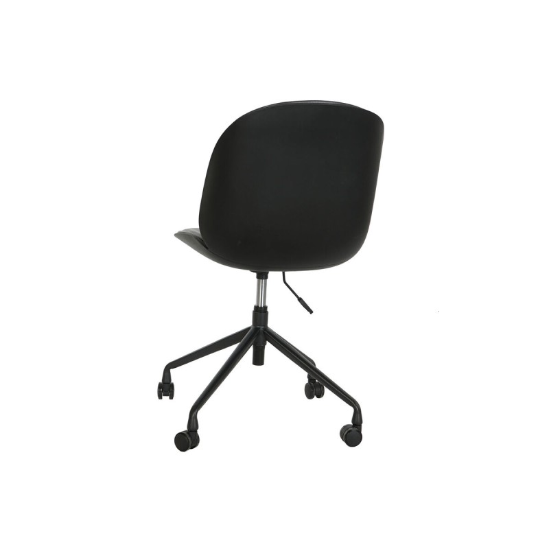 Sedia DKD Home Decor Nero Grigio scuro 47,5 x 57,5 x 83 cm Sedia DKD Home Decor Nero Grigio scuro 47,5 x 57,5 x 83 cm