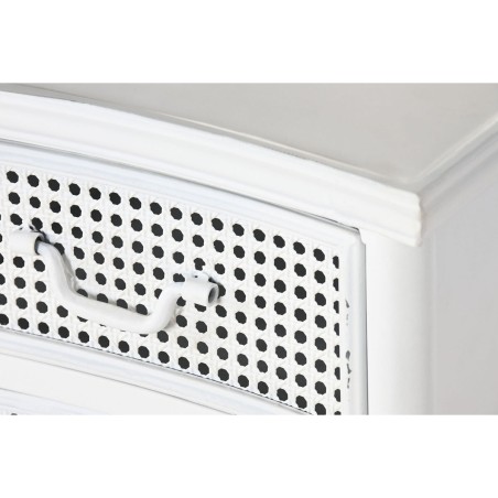 Credenza Home ESPRIT Bianco Metallo 101 x 42 x 85 cm