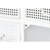Credenza Home ESPRIT Bianco Metallo 101 x 42 x 85 cm