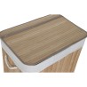 Cesto per i Panni Sporchi Home ESPRIT Bianco Naturale Bambù 140 L 60 x 40 x 60 cm