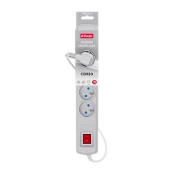 Multipresa 5 Prese con Interruttore Activejet ACP-5GN (3 m)