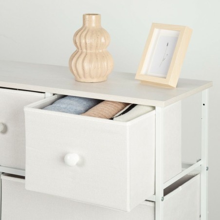 Cassettiera Max Home Bianco 100 x 100 x 30 cm