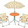 Tavolo con sedie Fun House Fruity's Ø 46 cm Per bambini
